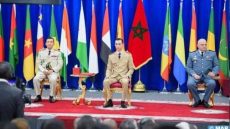 صاحب السمو الملكي الأمير مولاي الحسن يترأس بالقنيطرة حفل تخرج الفوج الـ23 للسلك العالي للدفاع والفوج الـ57 لسلك الأركان