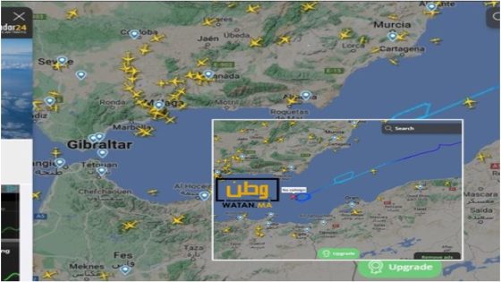 لمراقبة غواصات مناورات الأسد الأفريقي طائرة عسكرية أمريكية تجوب سواحل الجزائر