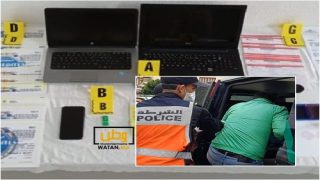 القاء القبض على شاب يقوم بتزوير دبلومات مهنية