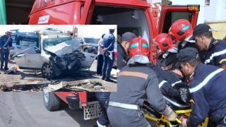 مصرع 6 أشخاص و إصابة اخرين في حادثة سير خطيرة بين مراكش وأسفي
