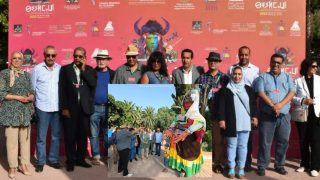 بالفيديو: إفتتاح قرية كرنفال بيلماون الدولي بأكادير