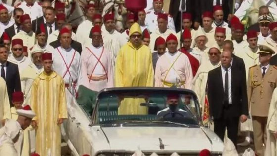 جلالة الملك محمد السادس يترأس حفل الولاء بالقصر الملكي بتطوان