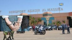 توقيف مواطن برازيلي مبحوث عنه دوليا بمطار المسيرة بأكادير