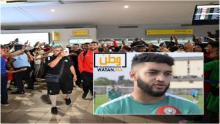الصيباري ...سعيد جداً بإستقبال الجماهير المغربية لنا بالكوت ديفوار