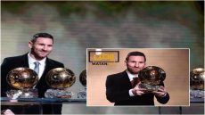 ليونيل ميسي يحصل على الكرة الذهبية الثامنة في مسيرته