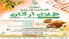 اقليم كلميم:تنظيم الدورة السادسة للمهرجان الدولي ” ظلال أركان” في الفترة ما بين 16 و19 نونبر 2023 بجماعة ايت بوفلن