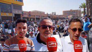 بالفيديو : أساتدة تزنيت يحتجون رفضا للنظام الأساسي الجديد وهذه مطالبهم