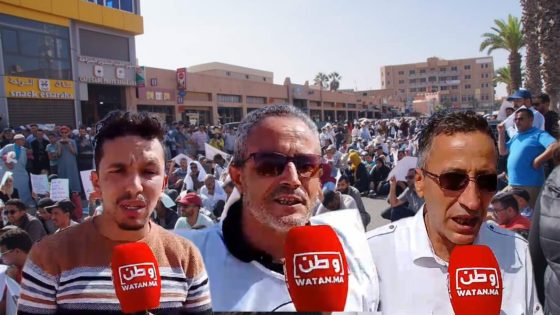 بالفيديو : أساتدة تزنيت يحتجون رفضا للنظام الأساسي الجديد وهذه مطالبهم