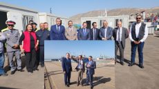 الوالي السعيد أمزازي في زيارة تفقدية لميناء الصيد بأكادير