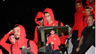 بعثة المنتخب الوطني المغربي تصل إلى تنزانيا