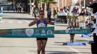 العداءة حنان بوعكاد رمز العطاء اللامحدود تفوز بسباق 10 كلم الدولي بأزيلال.