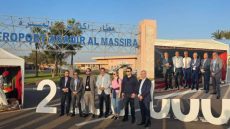 أكادير : مطار المسيرة الدولي يحقق عتبة مليوني سائحا