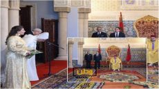 جلالة الملك يستقبل عدداً من السفراء الجدد للمملكة بعدد من البلدان