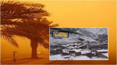 تحذير...رياح قوية مع تطاير الغبار وتساقطات ثلجية غذا الإثنين والثلاثاء