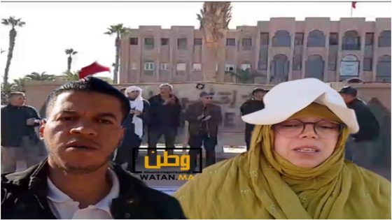بالفيديو...وقفة احتجاجية تضامنا مع السيدة خديجة التى تعرضت للإهانة من طرف باشا مدينة تزنيت