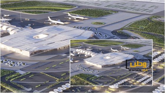 مغاربة يقترحون تصميماً مذهلاً لتوسعة مطار طنجة في أفق 2030 