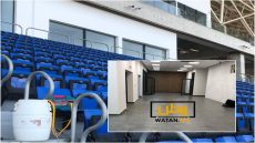 ملعب الحسيمة يخضع للمسات الأخيرة قبل التسليم النهائي