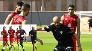 “الأسود” يواصلون استعداداتهم لمبارة الكونغو الديمقراطية