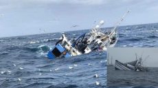غرق سفينة الصيد بالداخلة وحصيلة كبيرة من المفقودين