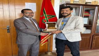 جماعة القليعة تكرم حلاق المغاربة بأمم إفريقيا كوتديفوار