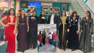 أكادير : الفنانة التشكيلية مديحة الراجي تحتفي بعيد المرأة بوصفة تمزج بين الألوان و الشعر والموسيقى و الموضة