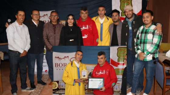 اتحاد الصحافيين الرياضيين المغاربة بجهة سوس ماسة يكرم فعاليات وطنية اعلامية في المجال الرياضي +صور