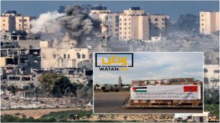 ست طائرات عسكرية مغربية تتوجه لإسقاط مساعدات إنسانية فوق قطاع غزة