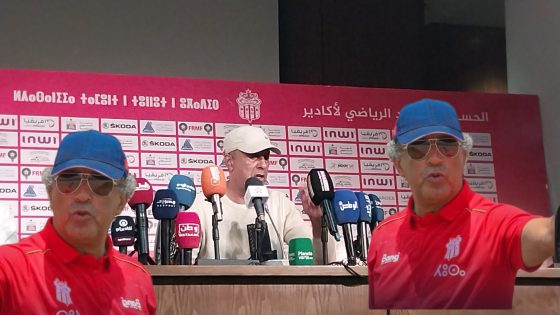 بالفيديو : السكتيوي يوجه رسالة خاصة لجمهور حسنية اكادير