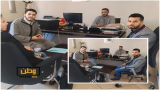 تيزنيت ...جمعية محلية تعقد لقاء تنسيقيا مع رئيس مصلحة دار مغاربة العالم و شؤون الهجرة