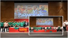 الجامعة تقيم حفلاً على شرف منتخب الفوتسال: التحدي القادم هو الفوز بكأس العالم