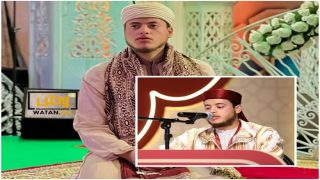 إلياس حجري يتوّج بلقب القارئ العالمي في مسابقة البحرين لتلاوة القرآن الكريم