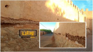 بالفيديو ...سور مدينة تيزنيت مهدد بالانهيار
