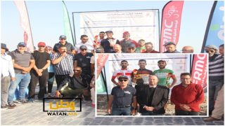 أسامة الخافي من نادي الصقور بالعيون للدراجات الهوائية يفوز بالجائزة الكبرى لسوس ماسة للدراجات