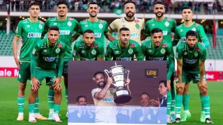 الرجاء البيضاوي يتوج بطلاً لكأس العرش للمرة التاسعة في تاريخه بعد فوزه على الجيش الملكي