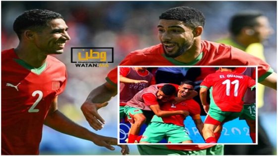 تأهل المنتخب الاولمبي المغربي لنصف نهائي الأولمبياد