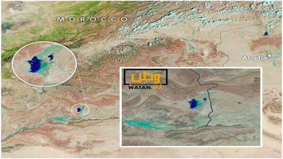 وكالة ناسا ترصد عودة بحيرة مغربية إلى الحياة بعد جفاف 50 سنة