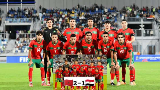 المغرب يهزم مصر ويقترب من نهائيات كأس أمم أفريقيا للشباب