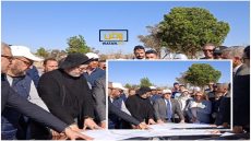 أكادير...سعيد امزازي والي الجهة يواصل تفقده اليومي لاشغال تهيئة محيط الملعب الكبير 