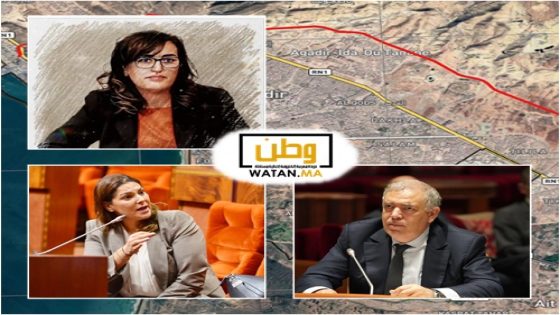 البرلمانية أباكريم تطالب بتأهيل البنايات السكنية المطلة على الطريق المداري في أكادير 