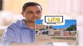 حيضر لزرق ...تيزنيت و مخيم المهاجرين العشوائي