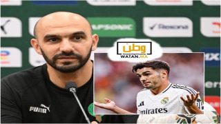 وليد الركراكي في إسبانيا لدعم دياز أمام آرسنال