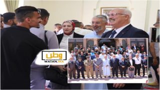 استقبال رسمي يُكرّم إنجاز الأمل، عامل تيزنيت يحتفي بالصعود التاريخي 