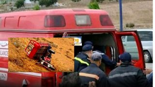 فاجعة ثاني أيام العيد.. 8 قتلى وعدة جرحى في حادث انقلاب “تريبورتور” بقلعة السراغنة
