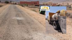 تزنيت : إصلاحات جزئية على الطريق الإقليمية 1907 رغم إلغاء الاتفاقية الثلاثية.. وجمعية المحبة تُثمن تدخل وزارة التجهيز