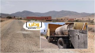 تزنيت : إصلاحات جزئية على الطريق الإقليمية 1907 رغم إلغاء الاتفاقية الثلاثية.. وجمعية المحبة تُثمن تدخل وزارة التجهيز