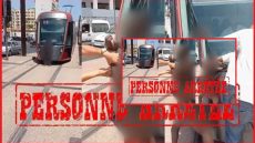 الدار البيضاء.. توقيف شخص عارٍ عرقل حركة الطرامواي والتحقيق في وضعه النفسي