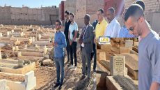 الجسم الإعلامي وجمعية تيميزار يترحمان على روح الفقيد عبد العزيز البيض في زيارة وفاء واعتراف