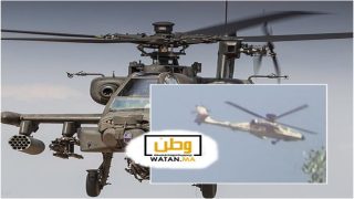 مروحيات الأباتشي تحلّق في سماء المملكة لأول مرة