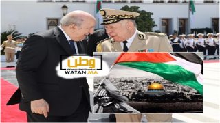 رفع الأعلام الفلسطينية ممنوع في شوارع الجزائر