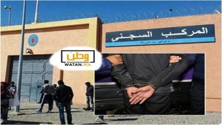 ايداع جزائري سجن الاوداية اهان رجل أمن والمغاربة بألفاظ نابية